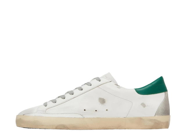 Golden Goose Golden Goose Superstar Sneakers White Green Heel Tab (W) - view 2