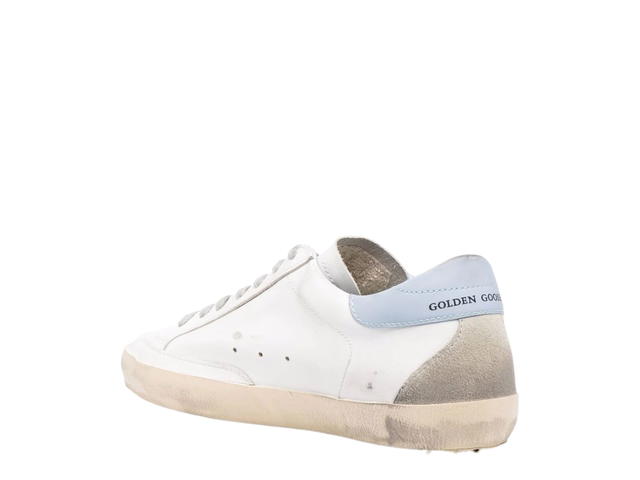 Golden Goose Golden Goose Superstar Sneakers White Ice Blue Heel Tab - view 2