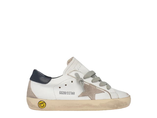 Golden Goose Golden Goose Superstar Sneakers White Navy Heel Tab (GS) - view 1