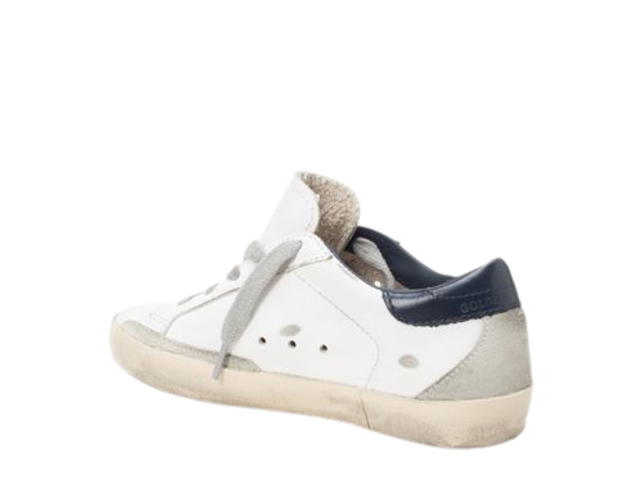 Golden Goose Golden Goose Superstar Sneakers White Navy Heel Tab (GS) - view 2