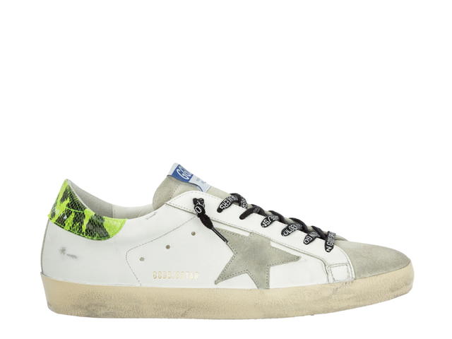 Golden Goose Golden Goose Superstar Sneakers White Neon Heel Tab - view 1