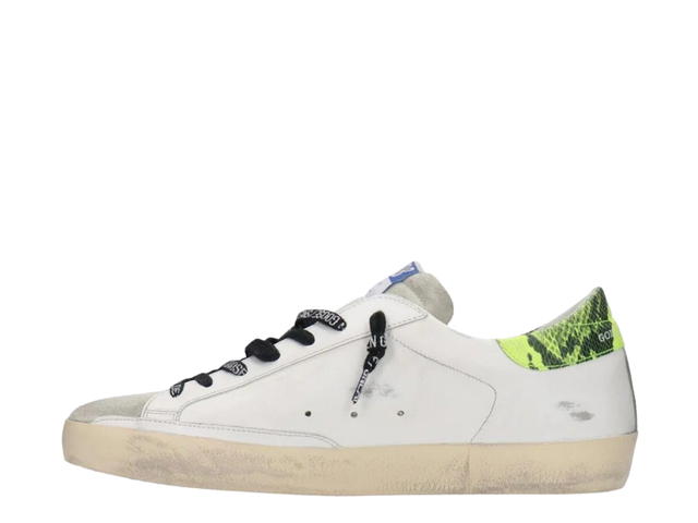 Golden Goose Golden Goose Superstar Sneakers White Neon Heel Tab - view 2