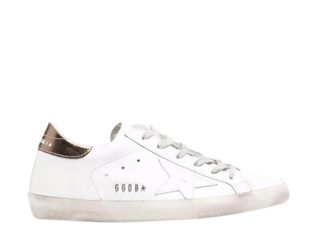 Golden Goose Golden Goose Superstar Sneakers White Rose Gold Heel Tab (W) - view 1