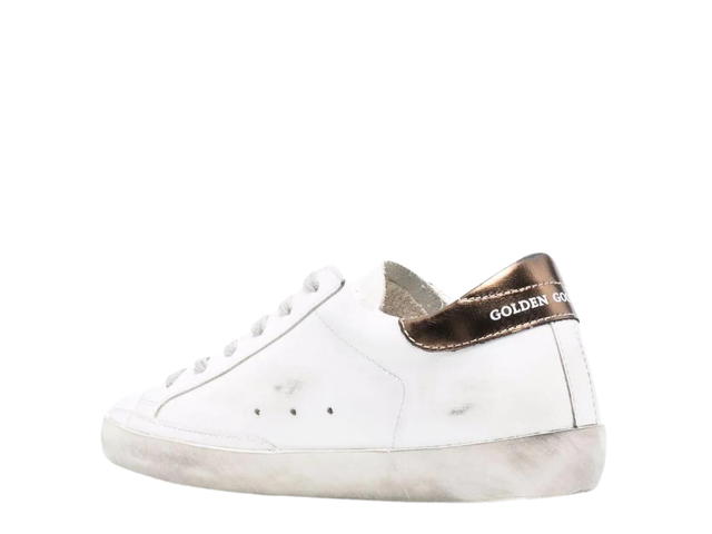 Golden Goose Golden Goose Superstar Sneakers White Rose Gold Heel Tab (W) - view 2