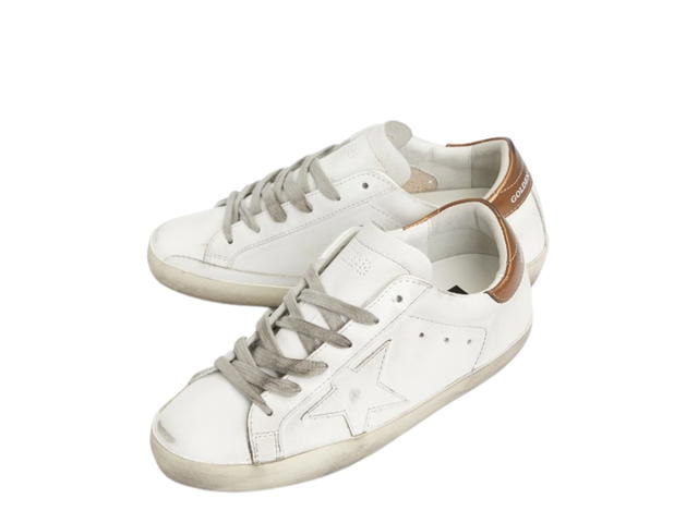 Golden Goose Golden Goose Superstar Sneakers White Rose Gold Heel Tab (W) - view 3
