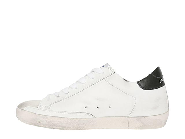 Golden Goose Golden Goose Superstar Sneakers White Sienna Army Green Heel Tab - view 2