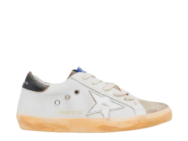 Golden Goose Golden Goose Superstar Sneakers White Silver Taupe Heel Tab Suede Toe (W) - view 1