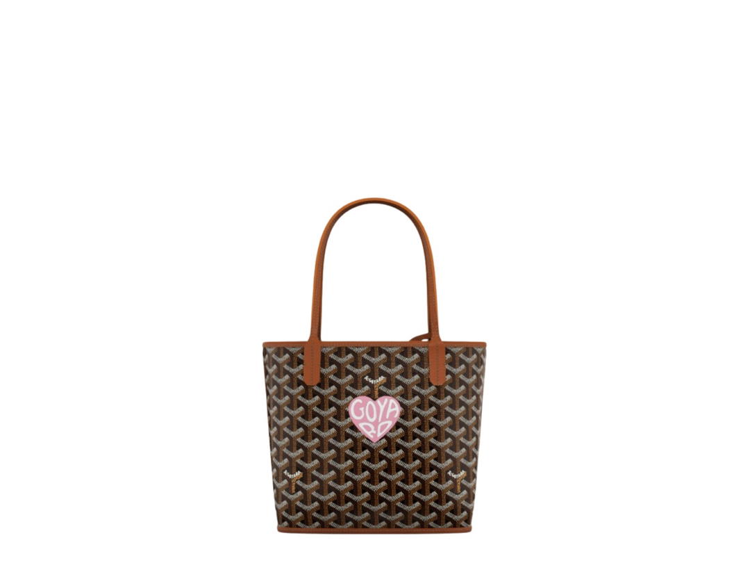 Goyard Goyard Anjou Mini Bag Black Tan