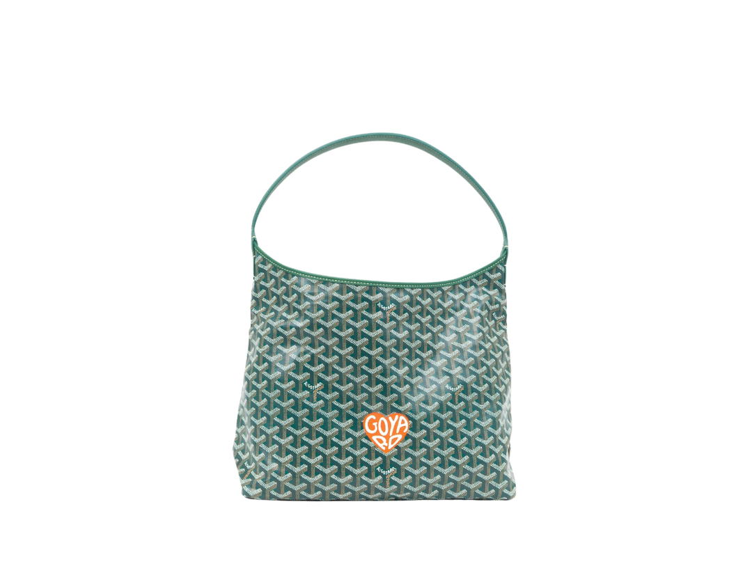 Goyard Goyard Bohème Hobo Green Coeur Orange