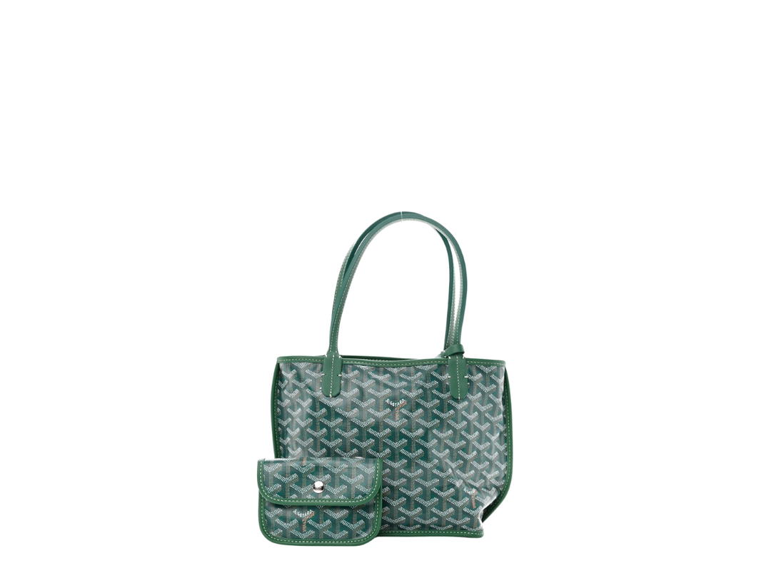 Goyard Goyard Reversible Mini Anjou Green