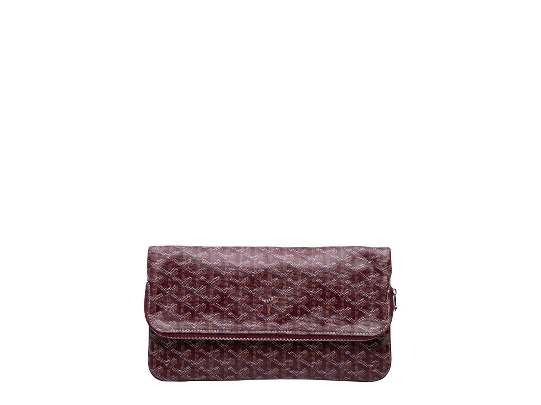 Goyard Goyard Goyardine Sainte Marie MM Dark Red