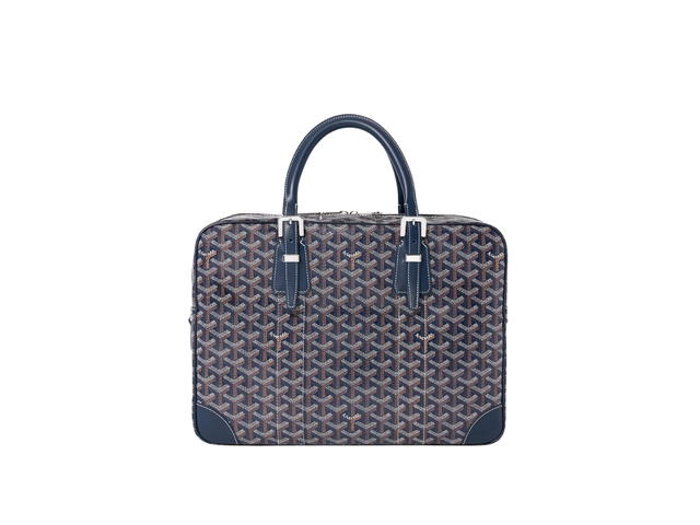Goyard Goyard Ambassade MM Document Case Navy Blue - view 3