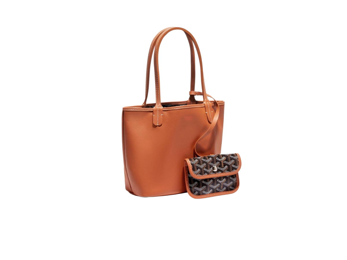 Goyard Goyard Anjou Mini Bag Black Tan Brown