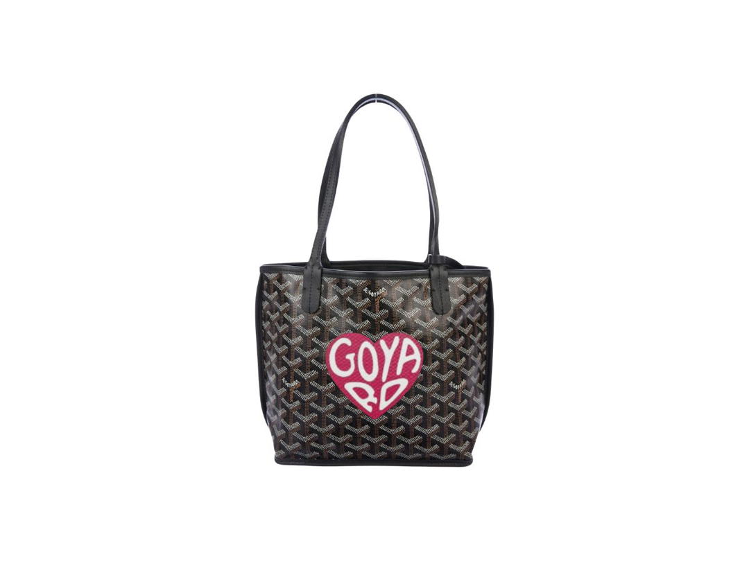 Goyard Goyard Anjou Mini Bag Coeur Dark Pink Black