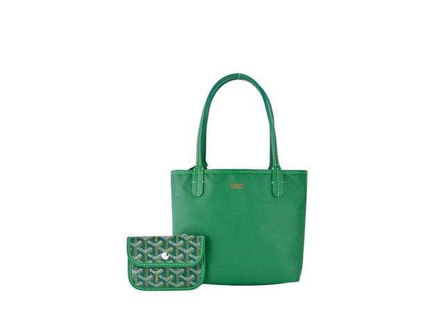 Goyard Goyard Anjou Mini Bag Coeur Yellow Green - view 2