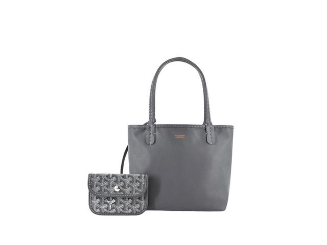 Goyard Goyard Anjou Mini Bag Hulot dans le train Sky Blue & Turquoise Grey - view 2