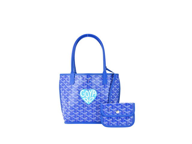Goyard Goyard Anjou Mini Bag Coeur Turquoise Blue Sky - view 1
