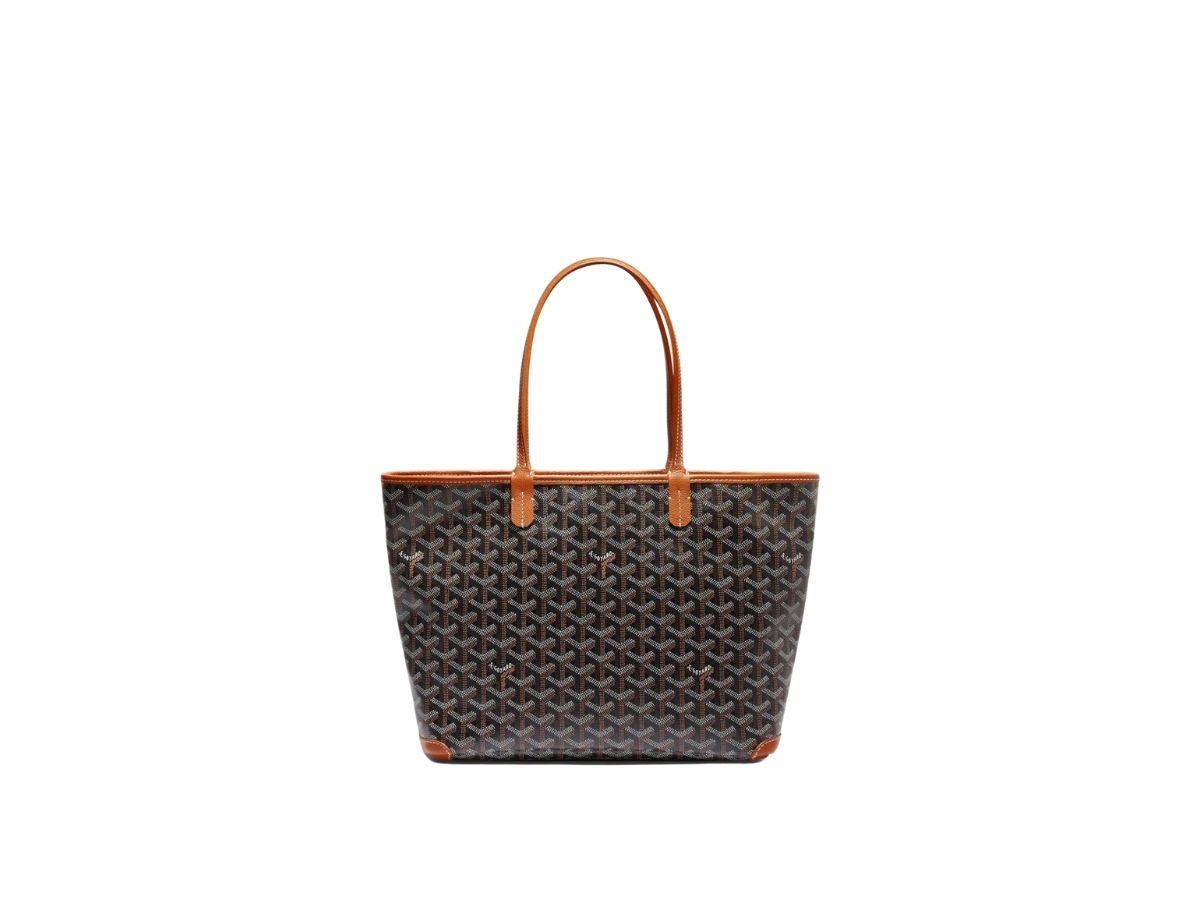Goyard Goyard Artois PM Bag Black Tan Brown