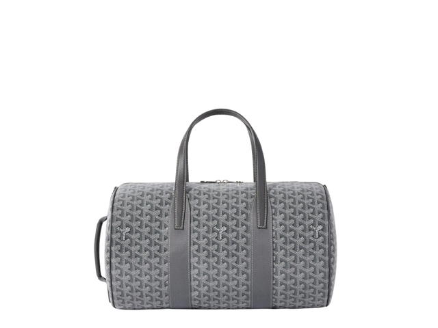 Goyard Goyard Barrel 40 Sports Bag In Goyardine Calfskin With Palladium Hardware Grey - view 1