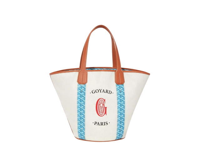 Goyard Goyard Belharra Bag Turquoise Tan Brown - view 2