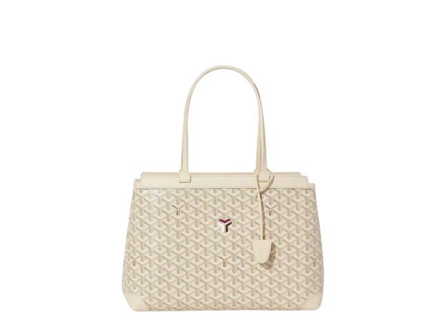 Goyard Goyard Bellechasse Biaude PM Bag In Goyardine Calfskin With Palladium Hardware Sand Brown - view 2