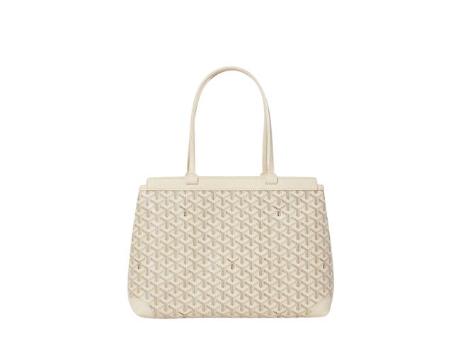 Goyard Goyard Bellechasse Biaude PM Bag In Goyardine Calfskin With Palladium Hardware Sand Brown - view 3