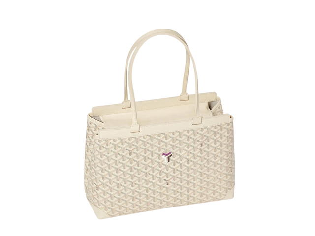 Goyard Goyard Bellechasse Biaude PM Bag In Goyardine Calfskin With Palladium Hardware Sand Brown - view 4