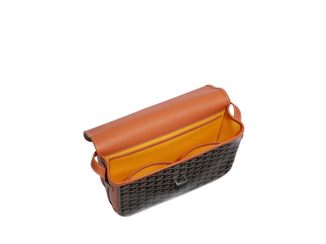 Goyard Goyard Belvedere MM Bag Black Tan Brown - view 3