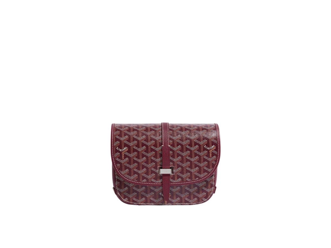 Goyard Goyard Belvedere PM Bag Burgundy