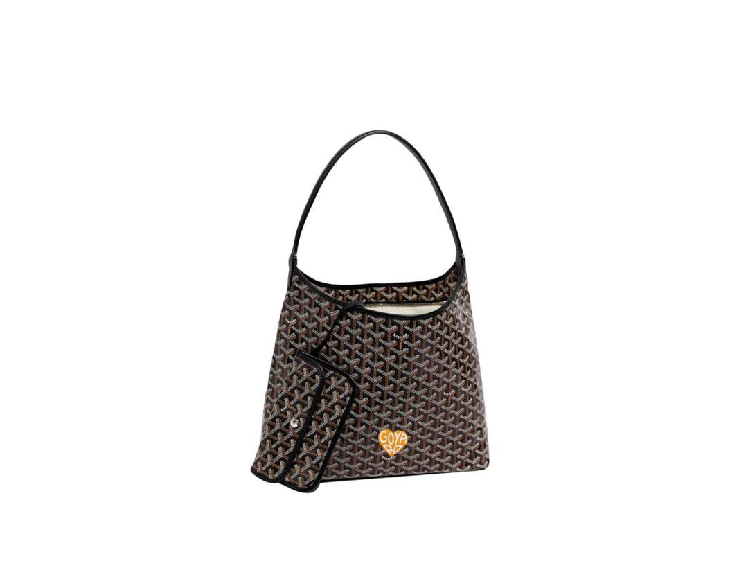 Goyard Goyard Bohème Hobo Bag Coeur Large Yellow Black