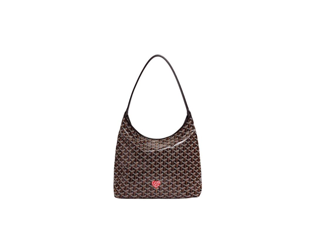 Goyard Goyard Bohème Hobo Bag Coeur Red Black