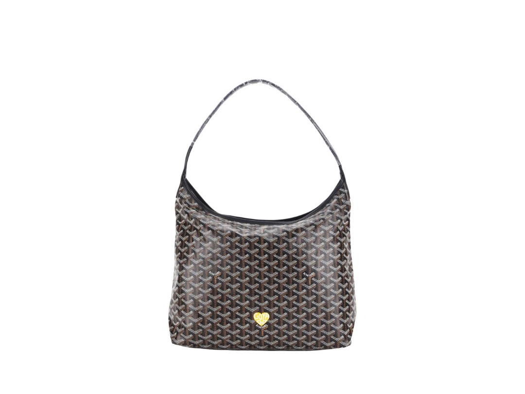 Goyard Goyard Bohème Hobo PM Bag Coeur Yellow Black