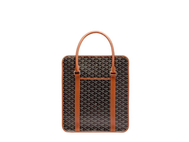 Goyard Goyard Bourgogne Bag Black Tan Brown - view 2