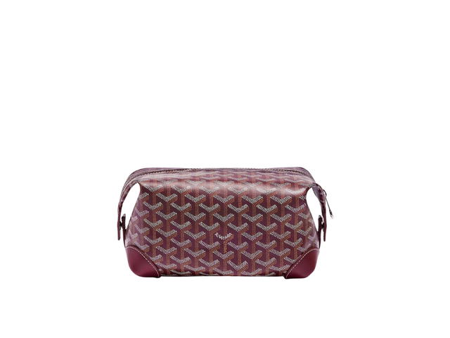 Goyard Goyard Bowling 25 Toiletry Bag Burgundy - view 2