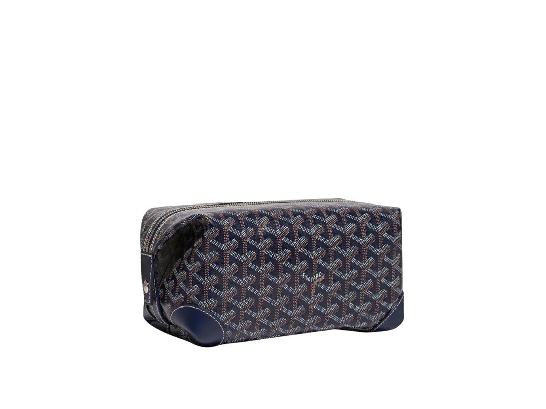 Goyard Goyard Bowling 25 Toiletry Bag Navy Blue