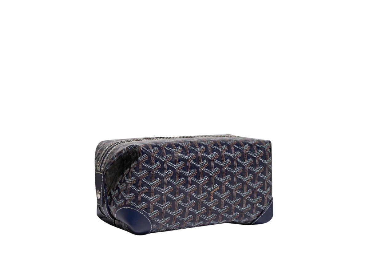 Goyard Goyard Bowling 25 Toiletry Bag Navy Blue