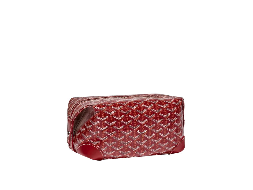 Goyard Goyard Bowling 25 Toiletry Bag Red