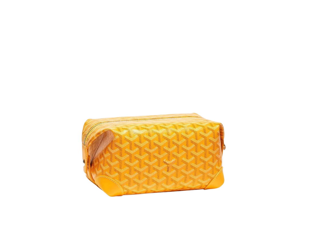 Goyard Goyard Bowling 25 Toiletry Bag Yellow