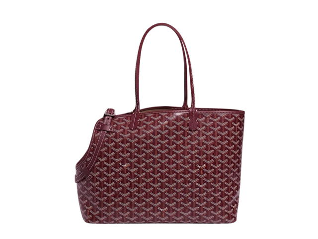 Goyard Goyard Chien Gris Bag Burgundy - view 2