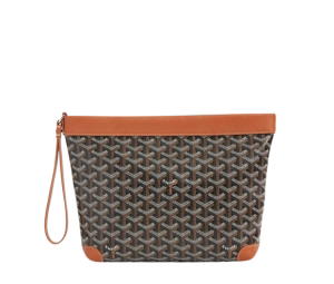Buy Goyard Conti Pouch Black Tan Brown at Sasom – Authentic and Ready to Ship