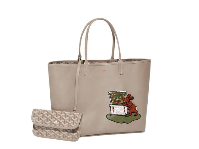 Goyard Goyard Anjou PM Bag Rabbit Trunk Embroidery Powder Pink - view 2