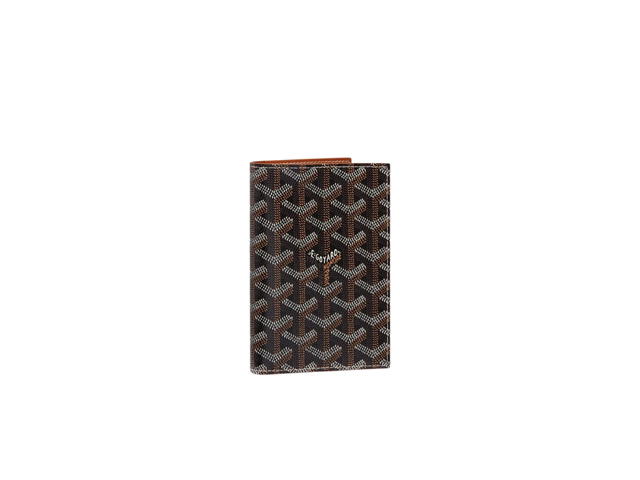 Goyard Goyard Grenelle Passport Cover Black Tan Brown - view 1