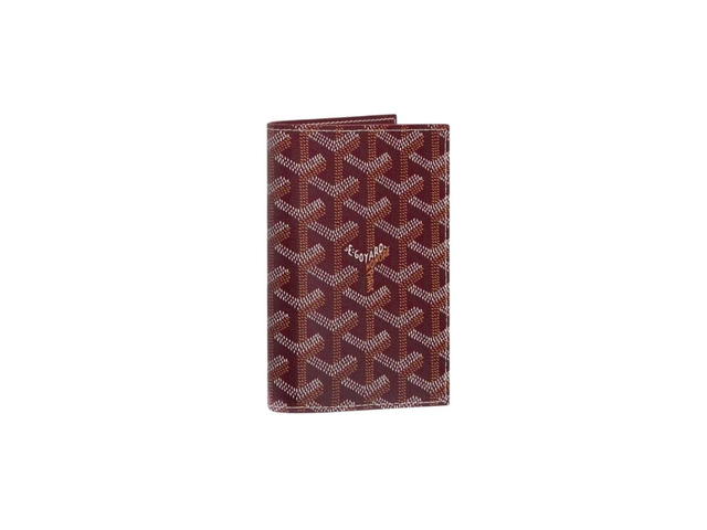 Goyard Goyard Grenelle Passport Cover Burgundy - view 1