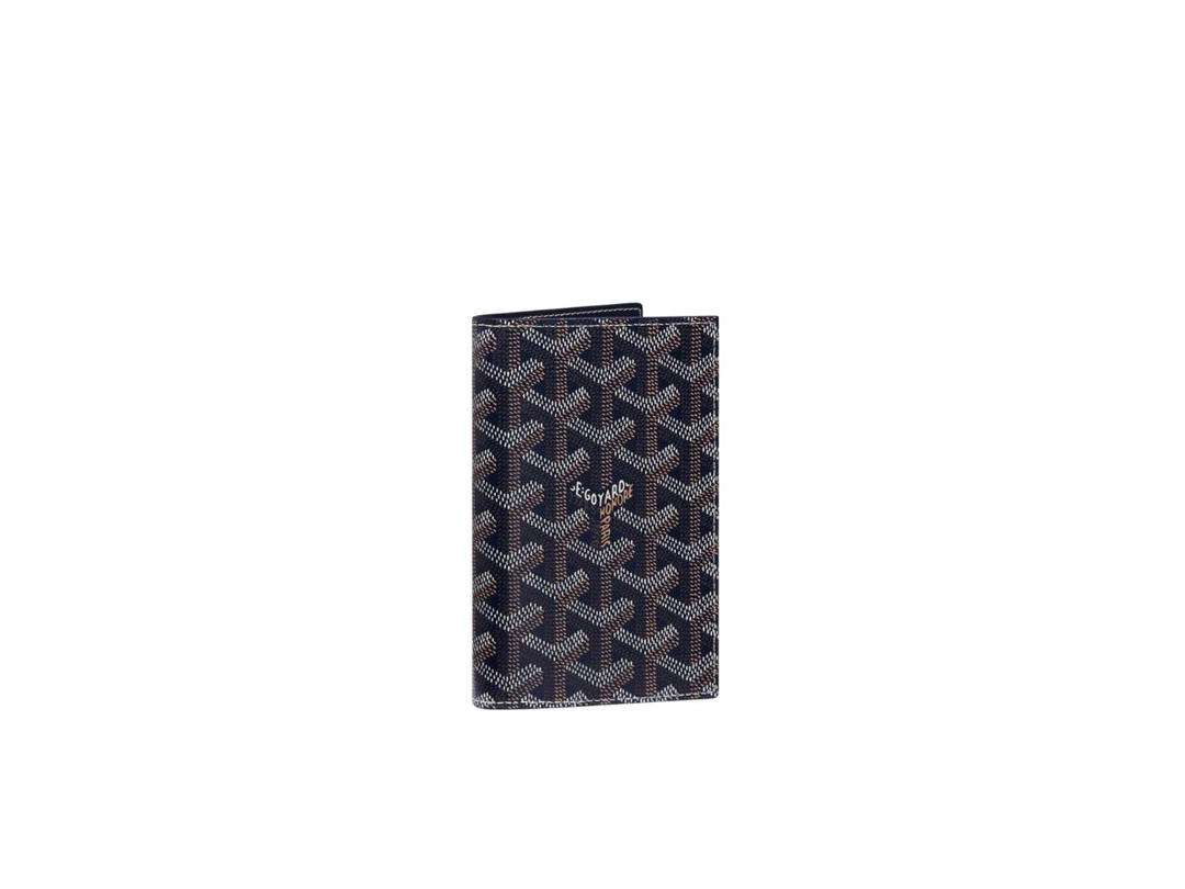 Goyard Goyard Grenelle Passport Cover Navy Blue