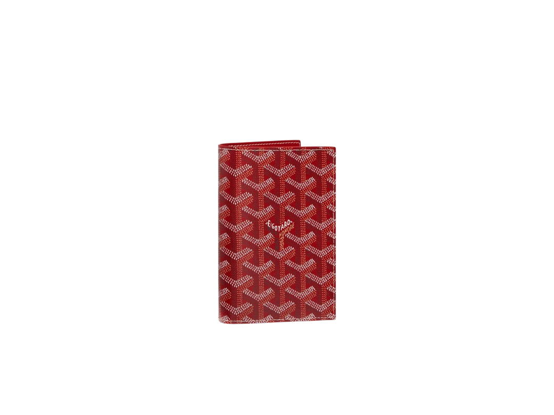 Goyard Goyard Grenelle Passport Cover Red