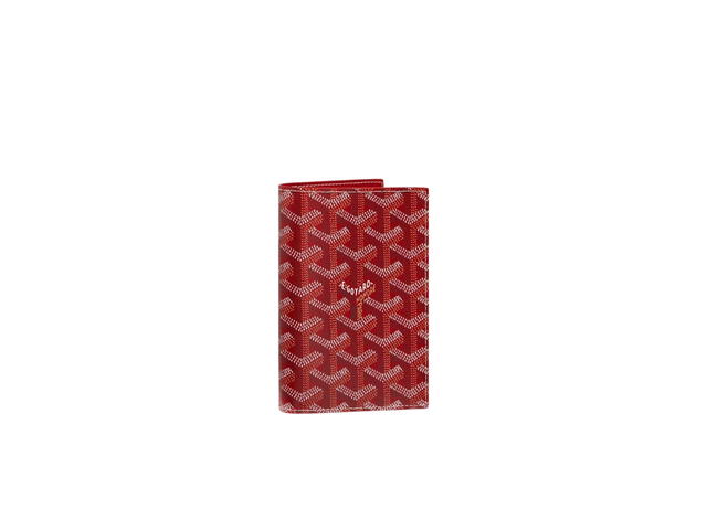 Goyard Goyard Grenelle Passport Cover Red - view 1