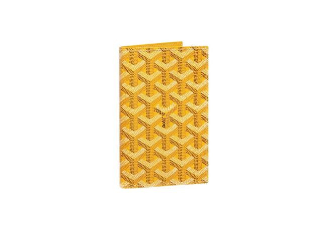 Goyard Goyard Grenelle Passport Cover Yellow - view 1