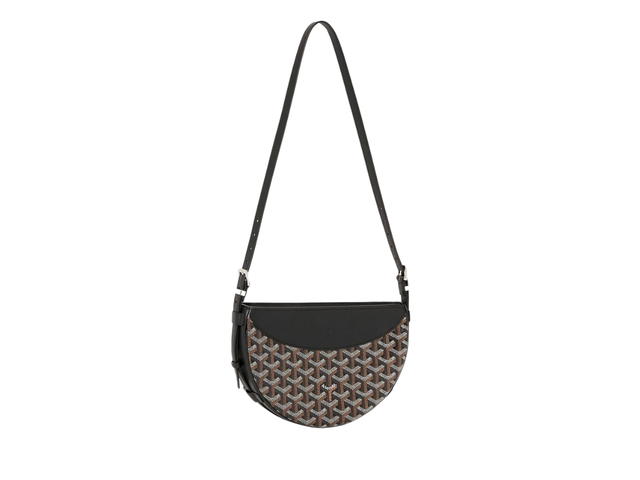 Goyard Goyard Hirondelle Bag In Goyardine Canvas And Chevroches Calfskin With Palladium Black - view 1