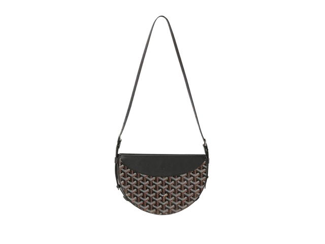 Goyard Goyard Hirondelle Bag In Goyardine Canvas And Chevroches Calfskin With Palladium Black - view 2