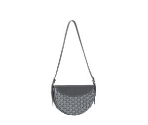 Buy Goyard Hirondelle Bag In Goyardine Canvas And Chevroches Calfskin With Palladium Grey at Sasom – Authentic and Ready to Ship